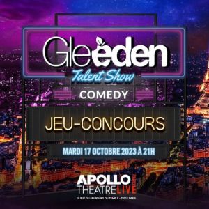 CONCOURS - Deux places à gagner pour le Gleeden Talent Show #6